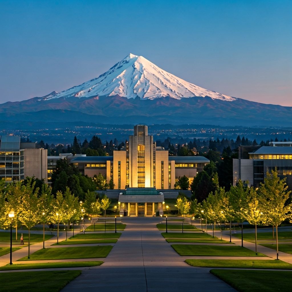 美しいキャンパス環境